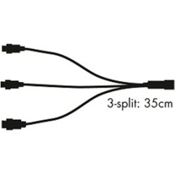 Tech-Line 3-vägs split, 35 cm