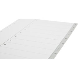 Register Budget A4 1-10 Plast