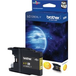 Bror LC1280XL bläckpatron, gul, 1200 s