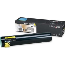 Toner Lexmark X945X2YG Gul 22 000 sidor