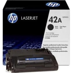 HP nr 42A/Q5942A lasertoner, svart, 10 000 s