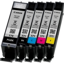 Bläckpatron Canon CLI-571Y Gul 7 ml
