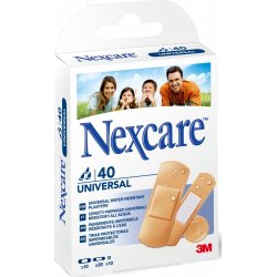 Nexcare plåster – vattenavvisande 40 st blandad