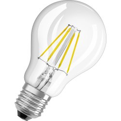 Osram Retro LED-standardlampa, klar, E27, 4 W = 40
