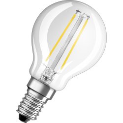Osram Retro LED Kronljus, klar, E14, 2 W = 25 W
