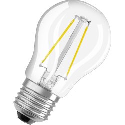 Osram Retro LED Kronljus, klar, E27, 2 W = 25 W