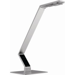 Luctra bordlampe linear m/bordfod aluminium