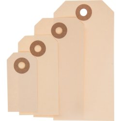 Manillamärken 50x100 mm, 1000 st.
