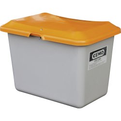 Salt-/sandlåda 100 L, Grå/orange
