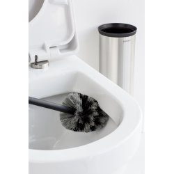 Toalettborste och hållare för vägg Brabantia, Blan