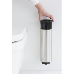 Toalettborste och hållare för vägg Brabantia Svart