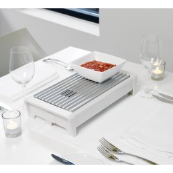 Tallriksvärmare Brabantia Med 2 brännare Vit