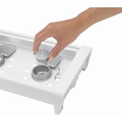 Tallriksvärmare Brabantia Med 2 brännare Vit