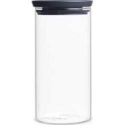 Brabantia Opbevaringsbøtte i glas, 1,1 liter