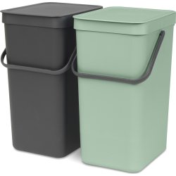 Brabantia Sort&Go Indbygningsspande 2x16 liter