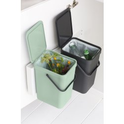 Brabantia Sort&Go Indbygningsspande 2x16 liter