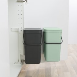 Brabantia Sort&Go Indbygningsspande 2x16 liter