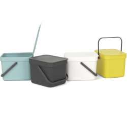 Brabantia Sort&Go Sorteringsspand 6 liter, mint