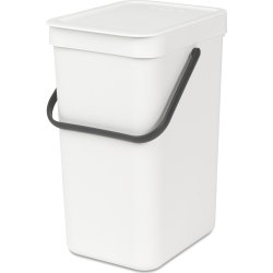 Brabantia Sort&Go Sorteringsspand 12 liter, hvid