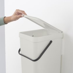 Brabantia Sort&Go Sorteringsspand 12 liter, hvid