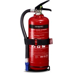 Housegard pulversläckare | 2 kg | Röd