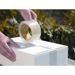 tesa ecoLogo Packtejp, 50 mm, PP, klar