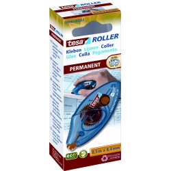 tesa ecoLogo engångsroller med permanent lim, 8,4