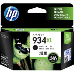 Bläckpatron HP 934XL/C2P23AE Svart 1000 sidor