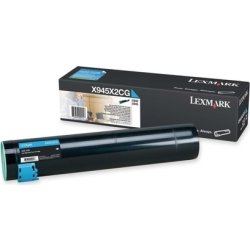 Toner Lexmark X945X2CG Cyan 22 000 sidor