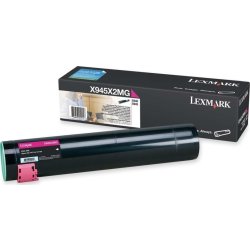 Lasertoner Lexmark X945X2MG Magenta 22 000 sidor