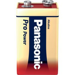 Panasonic strl. 9V Pro Power Gold batteri, 1 st