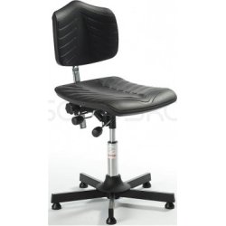 Premium arbejdsstol, glat søjle, 46-59 cm