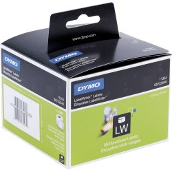 Dymo universaletikett, 32x57 mm, 1000 st