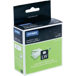 Dymo LW returadressetikett, 25x54 mm