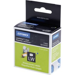 Dymo LW universal-etiket 13x25 mm