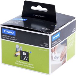 Dymo LW namnskylt, 41x89 mm
