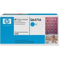 HP 502A/Q6471A lasertoner, blå, 4000 s