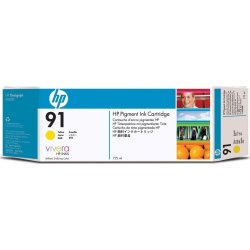 HP nr 91/C9469A bläckpatron, gul, 775 ml