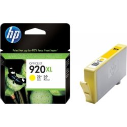 HP nr 920XL CD974AE bläckpatron, gul, 700s