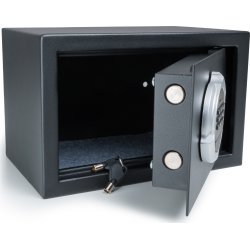 Lock kassaskåp 8 liter, Kodlås, 200x310x200 mm