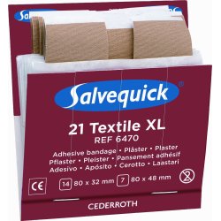 Salvequick Plåster XL, textil