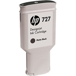 HP 727 Designjet bläckpatron, 300 ml, mattsvart