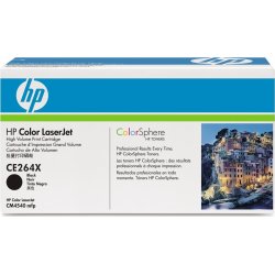 HP 646A/CE264X lasertoner, svart, 17 000 s