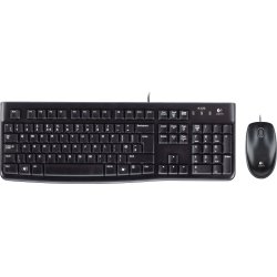 Logitech MK120 mus/tangentbordsset med sladd