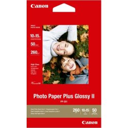 Canon PP-201 blankt fotopapper, 10x15 cm / 260 g /