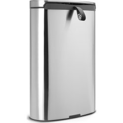 Brabantia Flatback Pedalspand 30 liter, mat stål