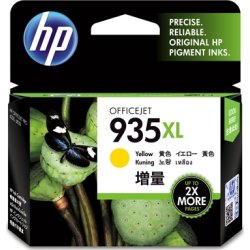Bläckpatron HP 935XL/C2P26AE Gul 825 sidor