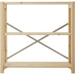 ABC förvaringshylla HxBxD: 80x83x40 cm, natur