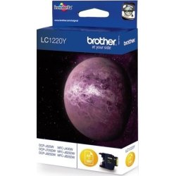 Brother LC1220Y bläckpatron, gul, 300 s