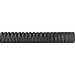 Plastspiral GBC A4 21 ringar 38 mm oval Svart